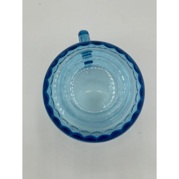 Vintage Forte Crisa Mexico Ice Blue Cup and Saucer 1960's - Picture 12 of 16